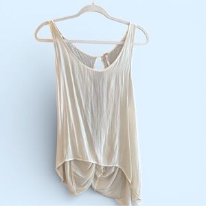 Free People Cream Tank Top